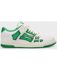 Amiri - Chunky Skeleton Low Top Sneaker In Green - Lyst