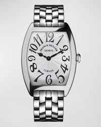 Franck Muller - Ladies Curvex Stainless Steel Watch - Lyst