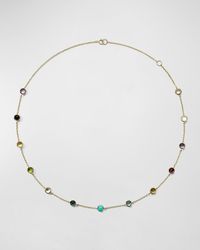 Ippolita - 13-stone Station Necklace In 18k Gold - Lyst