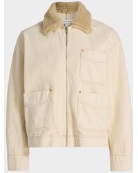 SLVRLAKE Denim - Casey Square Worker Jacket - Lyst
