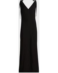 Co. - Draped Back Maxi Slip Dress - Lyst