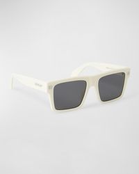 Off-White c/o Virgil Abloh - Lawton Acetate Square Sunglasses - Lyst