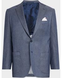 Kiton - Apos;S Cashmere Denim Single-Breasted Jacket - Lyst