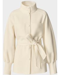 Mackage - Shania Belted Double-Face Wool Jacket - Lyst