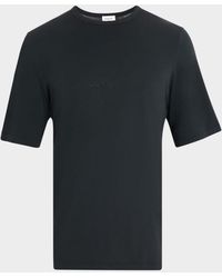 Saint Laurent - Apos;S Basic Logo T-Shirt - Lyst