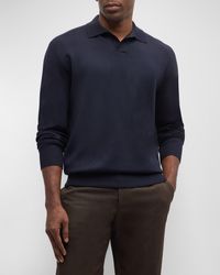 Loro Piana - Empire Wish Buttonless Polo Shirt - Lyst