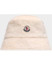 Moncler - Wool Logo Bucket Hat - Lyst