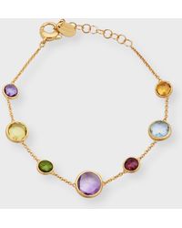 Marco Bicego - Jaipur Color Single Strand Bracelet With Mixed Stones - Lyst