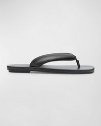 Dries Van Noten - Padded Leather Thong Sandals - Lyst