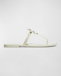 Tory Burch - Mini Miller Flat Jelly Thong Sandals - Lyst
