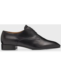 The Row - Kay Leather Oxford Loafers - Lyst