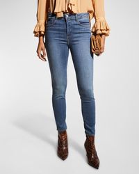L'Agence - Margot High-Rise Skinny Ankle Jeans - Lyst
