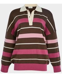 SER.O.YA - Taby Striped Sweater - Lyst