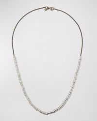 Armenta - Sterling Disc Chain Necklace - Lyst