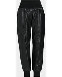Likely - Giles Faux-Leather Crop Pants - Lyst