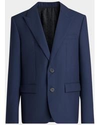 Balmain - Apos;S Cotton Peak Lapel Single-Breasted Sport Jacket - Lyst