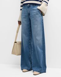 AG Jeans - Stella Wide-Leg Palazzo Jeans - Lyst