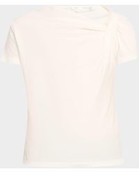 A.L.C. - Liz Short-Sleeve Twist Top - Lyst
