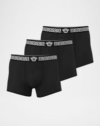Versace - Apos;S Medusa La Greca 3-Pack Boxer Briefs - Lyst