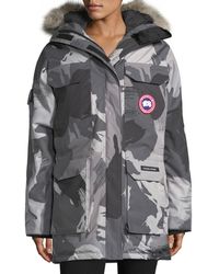canada goose Parkas Grey Camo canada goose Parkas Grey Camo