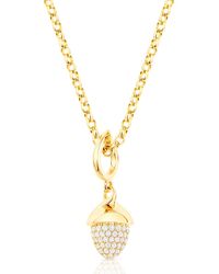 Tamara Comolli - Mikado Bouquet 18k Yellow Gold Diamond Pave Pendant - Lyst