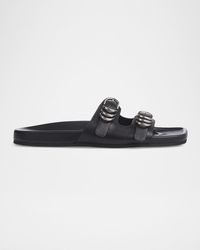 Rag & Bone - Rue Leather Slide Sandals - Lyst