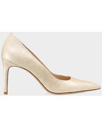 Stuart Weitzman - 85Mm Stuart Power Leather Pumps - Lyst