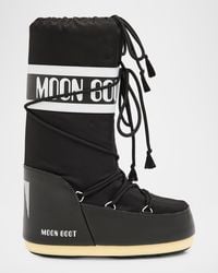 Moon Boot - Icon Nylon Knee-High Snow Boots - Lyst
