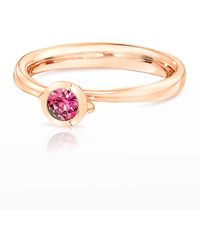 Tamara Comolli - 18k Rose Gold Small Brown Monstone Ring - Lyst