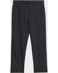 Tom Ford - Apos;S O Connor 120S Wool Flat-Front Trousers - Lyst