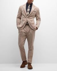 Brunello Cucinelli - Cotton-cashmere Stretch Corduroy Suit - Lyst