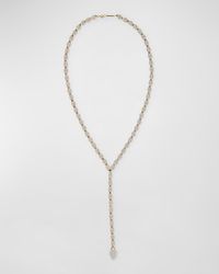 Lana Jewelry - 14K Flawless Nude Diamond Link Lariat Necklace - Lyst