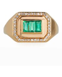 Kastel Jewelry - Champion Emerald Ring, Size 4 - Lyst