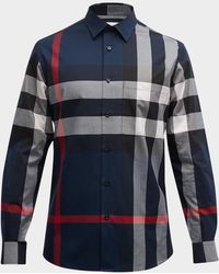 Burberry - Apos;S Summerton Check Button-Down Shirt - Lyst