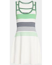 Trina Turk - Veronkia Striped Knit Tank Dress - Lyst