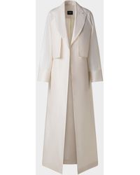 Akris - Zendaya Silk Organza Coat With Detachable Bolero - Lyst