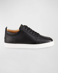Christian Louboutin - Rantulow Leather Low-Top Sneakers - Lyst