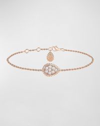 Boucheron - Serpent Bohème Bracelet With Diamond Motif In 18k Pink Gold - Lyst