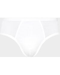 Hanro - Cotton Pure No-Fly Brief - Lyst