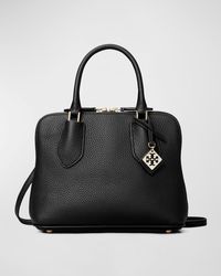 Tory Burch - Swing Mini Pebbled Leather Top-Handle Bag - Lyst