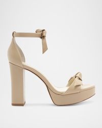 Alexandre Birman - Mabeleh Leather Platform Sandals - Lyst