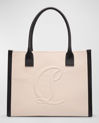 Christian Louboutin - By My Side Large Canvas Tote Bag - Lyst
