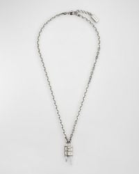 Givenchy - Mini Lock Necklace - Lyst