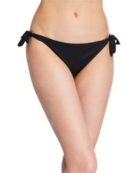 Lise Charmel - Side-Tie Laser-Cut Bikini Swim Bottoms With Narrow Sides - Lyst
