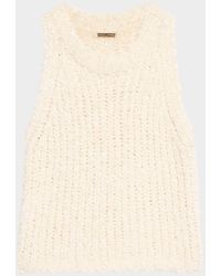 Adam Lippes - Liana Mulberry Silk Top - Lyst