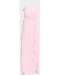 A.L.C. - Layla Pleated Strapless Gown - Lyst