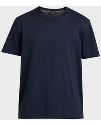Brioni - Cotton Crewneck T-Shirt - Lyst