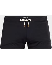 Tom Ford - Jersey Swim Trunks - Lyst