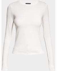Rag & Bone - Luca Slim Long-sleeve Tee - Lyst