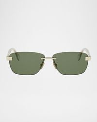 Fendi - Apos;S Sky Metal Aviator Sunglasses - Lyst